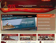 Tablet Screenshot of internetlava.com
